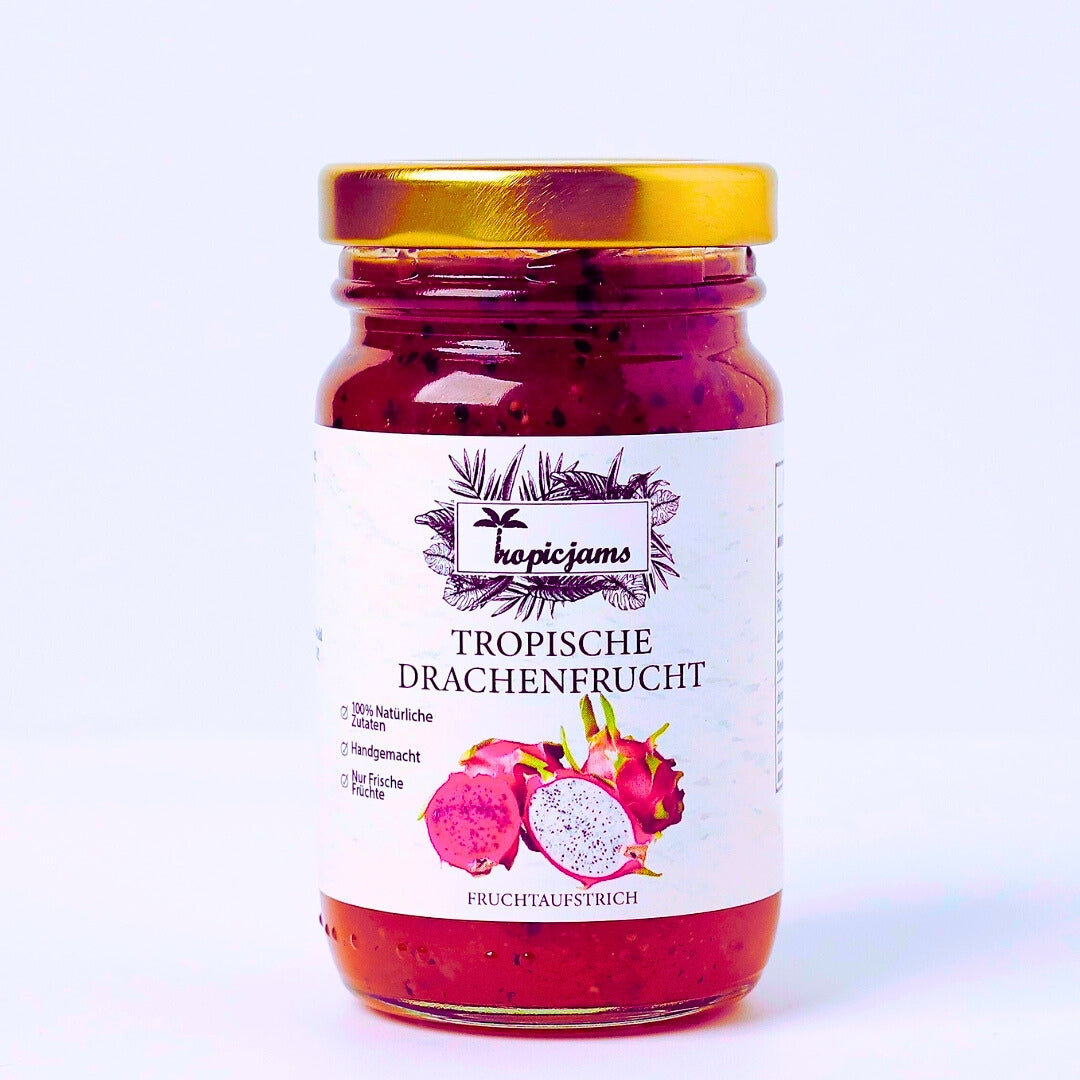 Tropicjams Tropische Drachenfrucht Fruchtaufstrich 150 g