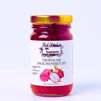 Tropicjams Tropische Drachenfrucht Fruchtaufstrich 150 g