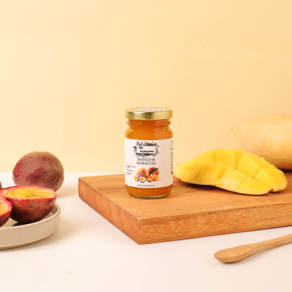 Tropicjams Mango Maracuja Fruchtaufstrich 150 g